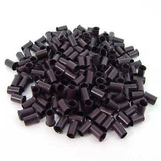 200 PCS 3.5 mm Dark Brown Color Copper Tubes Beads Locks Micro Rings 