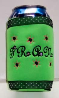 PERSONALIZED KOOZIE Can Soda Cover   Many Designs  