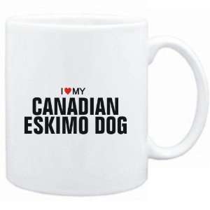  Mug White  I love my Canadian Eskimo Dog  Dogs Sports 