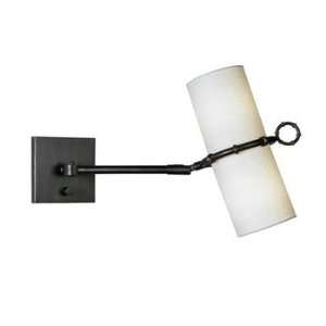  Jonathan Adler Meurice Bronze Plug In Swing Arm Wall Lamp 