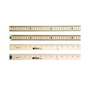  Meter Stick, Wood, Plain Ends, (1m), Hardwood Industrial 
