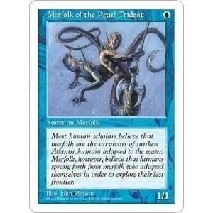 Merfolk of the Pearl Trident Playset of 4 (Magic the Gathering  5th 
