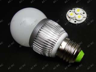 Assembled with 3 x 1W EPISTAR ES CABLV38 Led Color Temperature 3000K 
