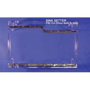  47 Sink Setter for Offset Undermount Sinks [ 1 Set 