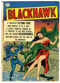 Blackhawk #32 VERY GOOD 30% off SALE 1950 ( Quality Comics )  