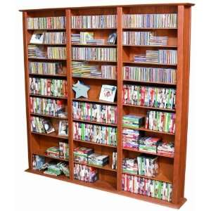 Bookcase Media Tower 2413CH Cherry