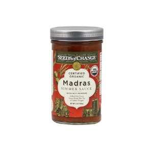   Organic Indian Simmer Sauce Madras    12 oz