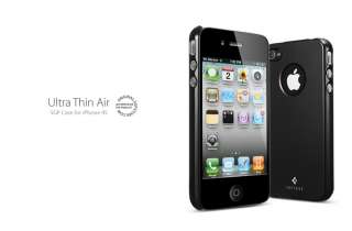   Ultra Thin Air Vivid Series [Black] Case for Apple iPhone 4S  
