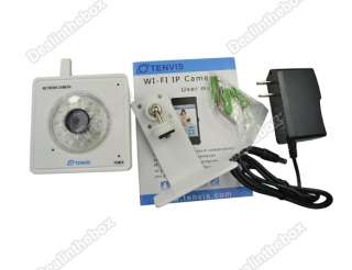 New Wireless WIFI IP Iphone Network Security Camera White  