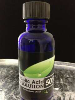 50% Pure Glycolic Acid Chemical Pro Grade Peel AHA Scars Acne Wrinkles 