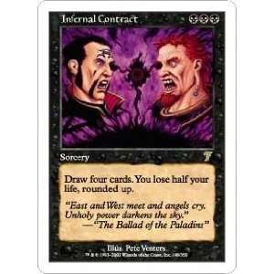  Infernal Contract (Magic the Gathering  7th Edition #143 