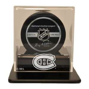  Montreal Canadiens Hockey Puck Display Case Sports 