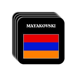  Armenia   MAYAKOVSKI Set of 4 Mini Mousepad Coasters 