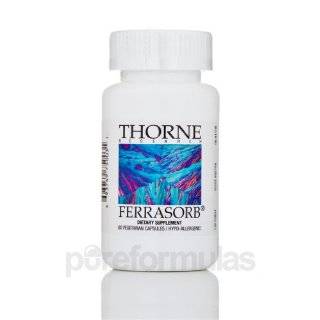 Thorne Research Ferrasorb® 60 Vegetarian Capsules by Thorne Research