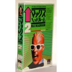  MAX Headroom #2 (Oop) Out of Print   Japanese Import VHS 