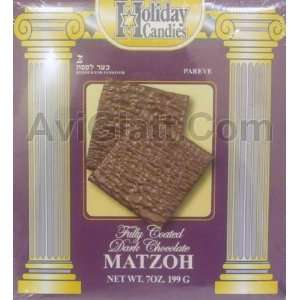   Coated Dark Chocolate Matzoh 7 oz  Grocery & Gourmet Food