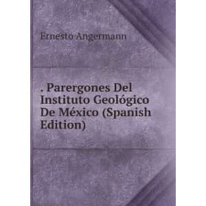 Parergones Del Instituto GeolÃ³gico De MÃ©xico (Spanish Edition)