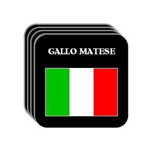  Italy   GALLO MATESE Set of 4 Mini Mousepad Coasters 