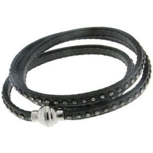 Highest Quality Italian 413 Leather Maasai Style 3 Wrap Bracelet, w 