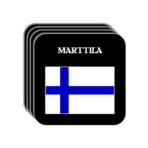  Finland   MARTTILA Set of 4 Mini Mousepad Coasters 