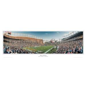  NFL Denver Broncos Invesco Field Stadium Panoramic Print 