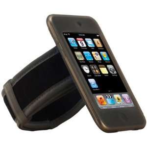  zCover iPod Touch 2nd Gen Grey Silicone Case w/ Armband 