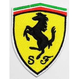 Ferrari Sports Car Clothing Jacket Shirt Embroidered Iron on Patch 
