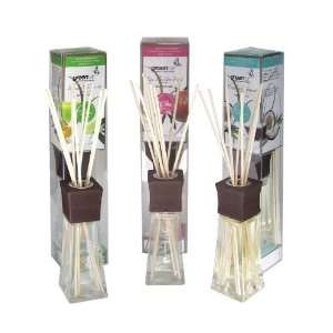   All Natural Reed Diffuser Set, Margarita, Passion Fruit and Coconut