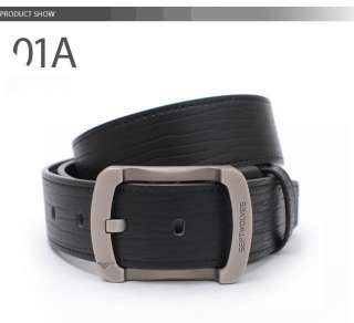 Cool Mens Belts Leather Wolf Fashion Black&Brown 30 50  