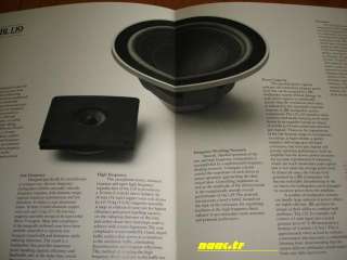 JBL L19 L 19 SPEAKERS ORG SALES BROCHURE  