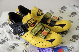 Sidi Genius 3 cycling shoes yellow NOS size 40 EUR  
