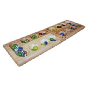  Melissa 9 Wooden Folding Mancala   Maple