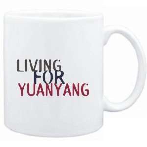    Mug White  living for Yuanyang  Drinks