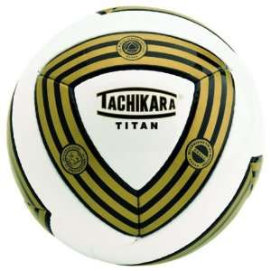  Tachikara Titan Man Made Leather Soccer Ball, Size 4 
