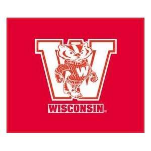  Wisconsin Badgers Throw Blanket