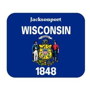  US State Flag   Jacksonport, Wisconsin (WI) Mouse Pad 