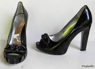 Jessica Simpson womens Daila open toe high heels shoes EUR 37.5 US 7.5 