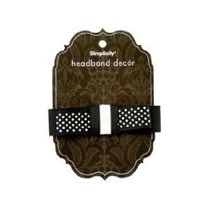  Simplicity Headband Decor Bow Grosgrain 2 Beauty