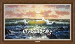 Original OIL PAINTING ART  Landscape seascape ON CANVAS 30x50