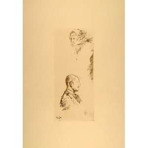  1914 James McNeill Whistler Miss Phillip A. Studd Litho 