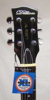 Dillion Little D Electric Guitar (DLJR 55VS) w/ Case   Two Tone 