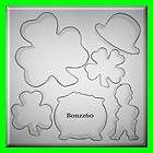 LEPRECHAUN SHAMROCK CLOVER POT O GOLD COOKIE CUTTERS