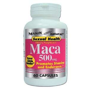  Mason MACA 500MG CAPSULES 60 per bottle Health & Personal 