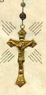   Religious Bookmark Silent Prayer Metal Golden Cross Gods Love  