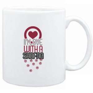  Mug White  in love with a Shofar  Instruments Sports 