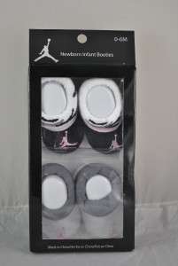 Nike Jumpman AIR JORDAN Infant Booties 0 6 months Set   