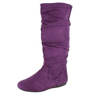 GROOVE LOUNGE TALL SLOUCH BOOTS PURPLE WOMENS US SIZE 6  