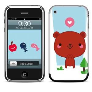   Feed Me Bear iPhone v1 Skin by Luli Bunny Cell Phones & Accessories