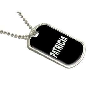    Patricia   Name Military Dog Tag Luggage Keychain Automotive