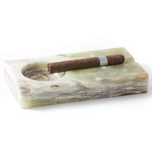  Visol Jesper Onyx Stone Rectangle Cigar Ashtray with 2 